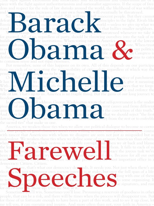 Cover image for Farewell Speeches